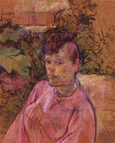 Frau im Garten von Monsieur Forest von Henri de Toulouse Lautrec